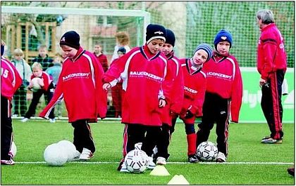 Einweihung DFB-Minifuballfeld